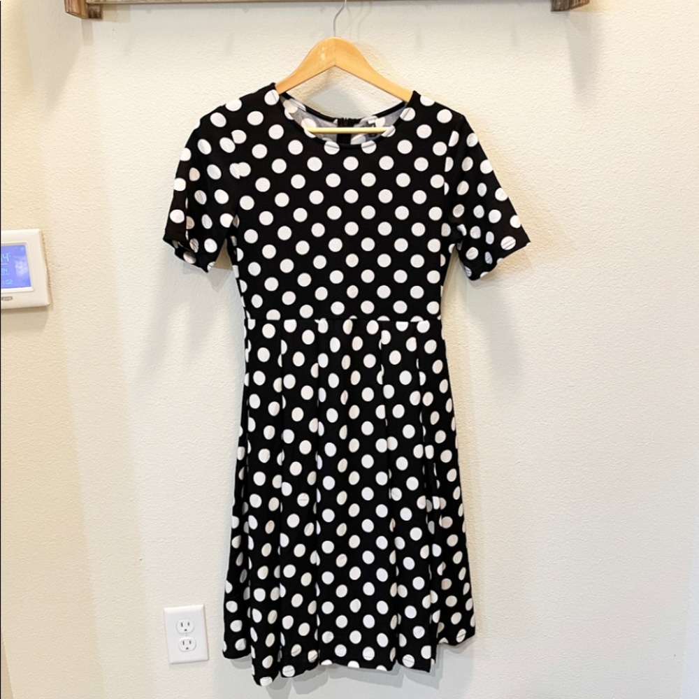Never worn polka dot dress